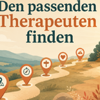 Wegweiser-Motiv zum passenden Therapeuten finden bei Borderline und tragf&auml;higer therapeutischer Beziehung