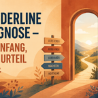  Illustration zum Thema Borderline Diagnose verstehen und Orientierung nach der Diagnose finden