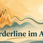 Borderline im Alter &ndash; Symbolbild f&uuml;r emotionalen Wandel und innere Ruhe im h&ouml;heren Lebensalter