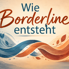 Biosoziale Theorie Borderline – zwei ineinandergreifende Wellenformen als Symbolbild